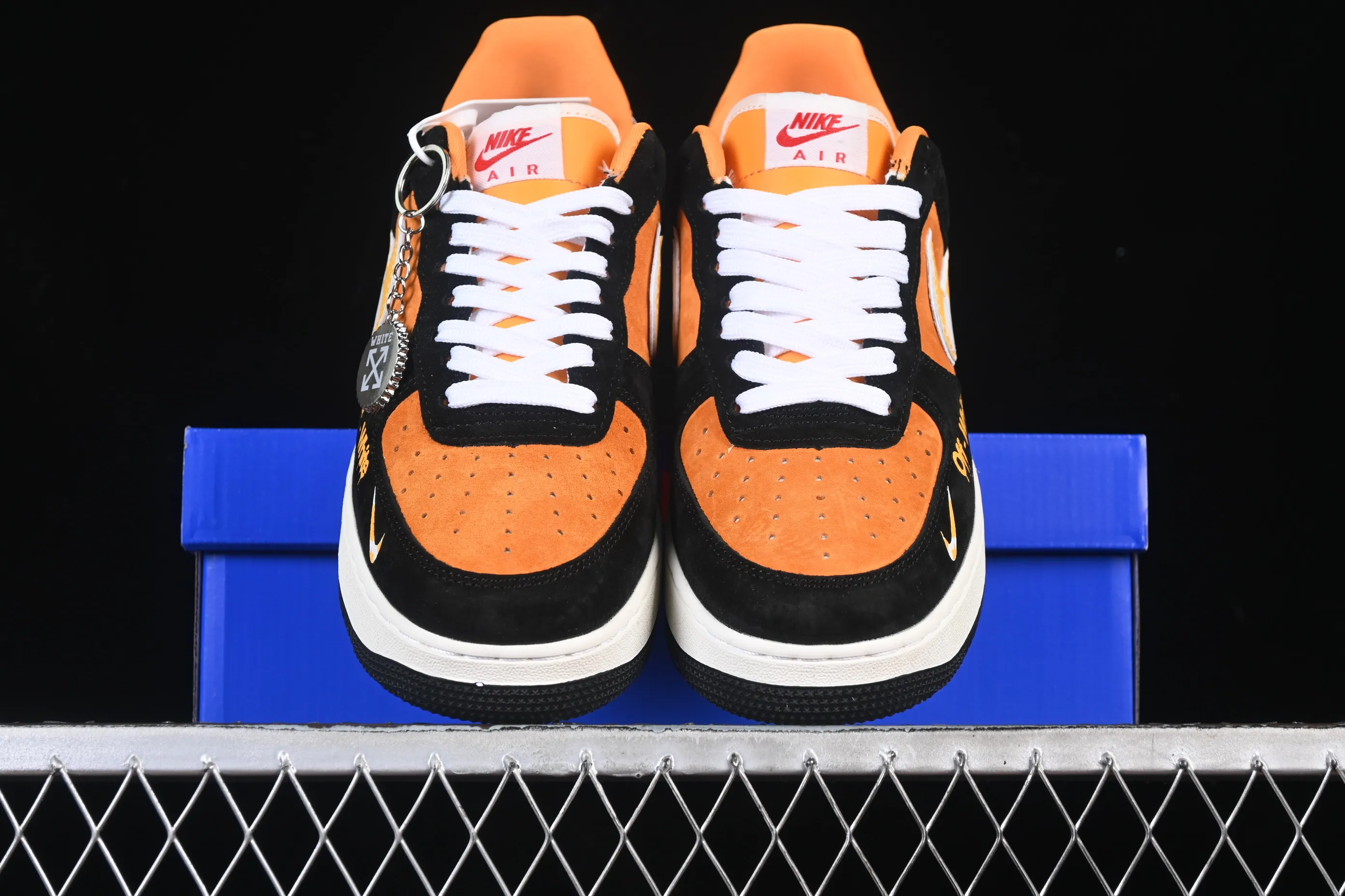 All Categories Nk Air Force 1 Air Force Series Nk Air Force 1 Low Air Force Low Nike Air Force 1'07 Low Joint Black Orange Graffiti Air Force One Low Casual Shoes SY1388-001
